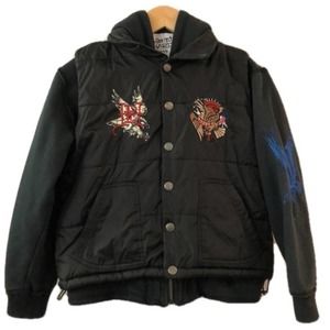 Ed Hardy By Christian Audigier Hooded Jacket